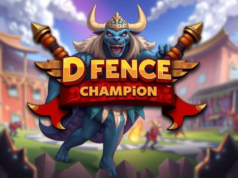 D Fence Champion Game Banner